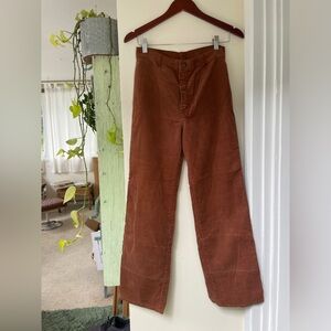 Vintage Supercord corduroy pants, sz 4